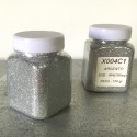 glitter argento grana piccola largh. 0,15mm sp. 0,012mm 100gr