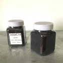 glitter nero grana piccola largh. 0,15mm sp. 0,012mm 100gr