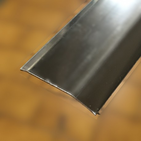 Raccordo per dislivello 40 x 4 x 2700 mm acciaio inox lucido adesivo