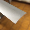 Copri soglia 30 x 5,4 x 2700 mm alluminio anodizzato argento adesivo
