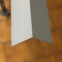 Angolare Alluminio argento mm 30x30x1 lungh. 2000 mm