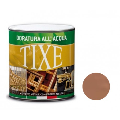 TIXE ECOLINE ORO RAME Ml 125 Vernice all acqua, inodore e pronta all uso, pigmentata con bronzo in polvere