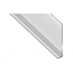 battiscopa alluminio anodizzato argento 10 x 80 x 2000 mm ultrasottile